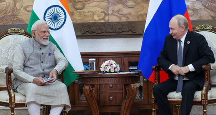 Modi-Putin Meet in Bishkek: India Backs Ukraine Peace, Deepens Trade, Energy & Defence Ties