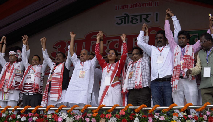 Ranchi Tribal Mega-Rally Turns Political; Congress Faces ‘Hijack’ Charge, Hemant Soren Skips Rally