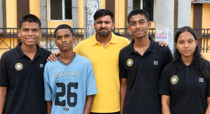 4 Bokaro Players Join Jharkhand Squad for National Sub-Junior Basketball Championship