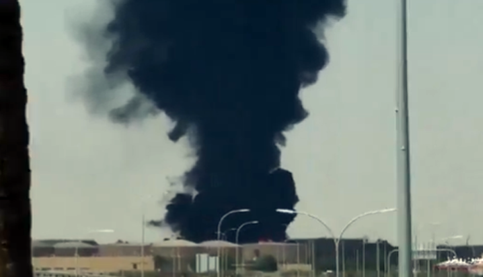 Houthis Target Riyadh With Ballistic Missile; Fire Erupts Near Saudi Airport