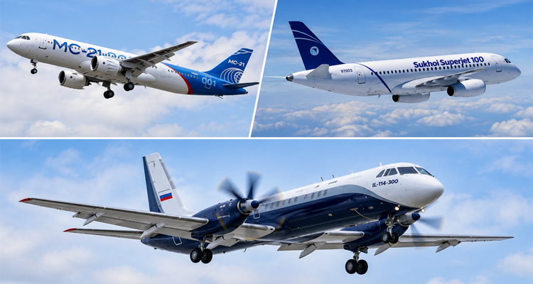 Russia’s IL-114, Sukhoi Superjet May Soon Roll Out From India