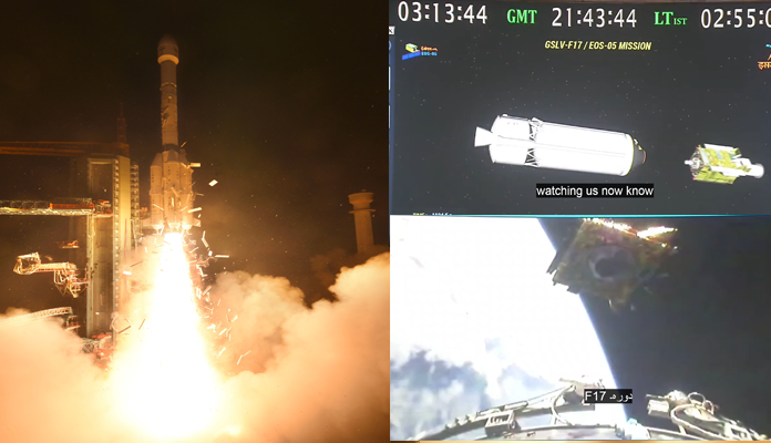 ISRO Successfully Launches EOS-05 from Sriharikota, Achieves Better-Than-Expected GSLV Performance