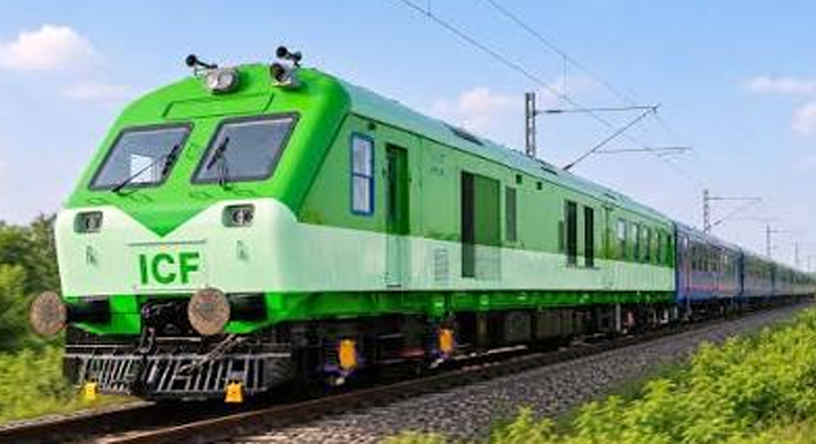 India’s First LNG-Powered Train Flagged Off in Gujarat; ₹1,500-Crore-Plus Rail Projects Launched