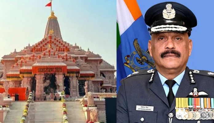 Retired Air Marshal Jeetendra Mishra Named First CEO of Ram Temple Trust