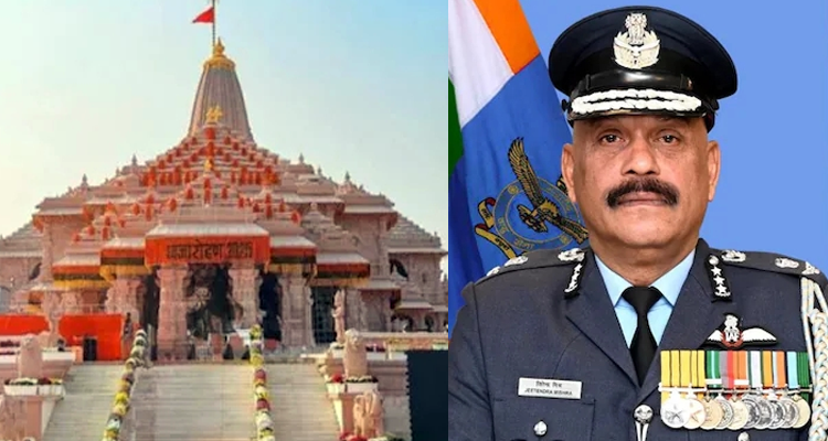 Retired Air Marshal Jeetendra Mishra Named First CEO of Ram Temple Trust