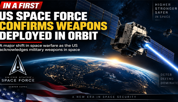 ‘Weapons in Orbit’: US Space Force Makes Major Space Warfare Disclosure