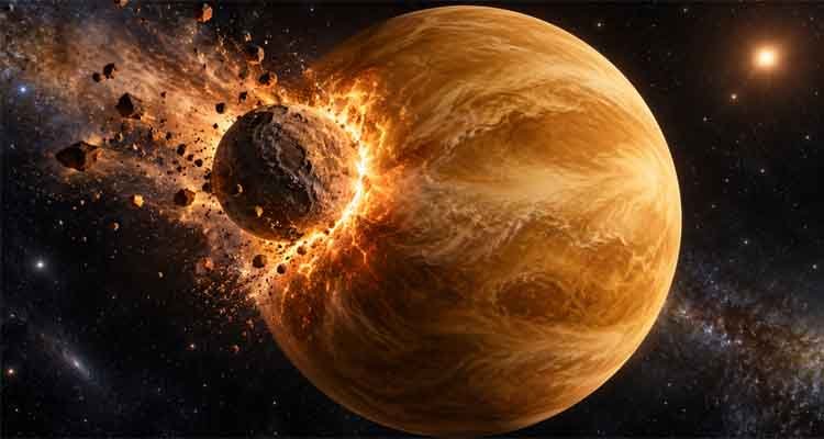 Venus May Have Swallowed Its Own Moon, New Study Suggests