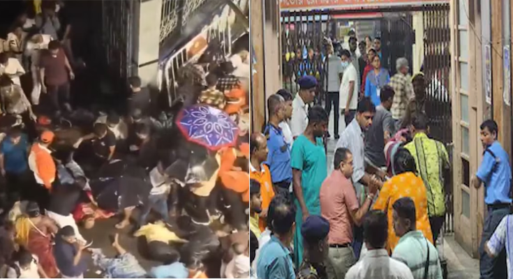 At Least 18 Dead, Over 25 injured in Stampede at Kolkata’s Chorbagan Durga Puja Pandal