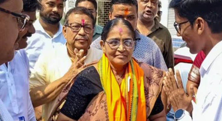 BJP Scores Massive By-election Win in Nandigram, Defeats Congress by 1.22 Lakh Votes