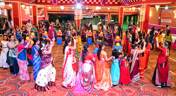 Bokaro Comes Alive with Colourful Dandiya Night Organised by Snehi Mahila Bal Vikas Samiti