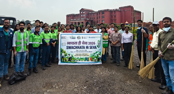 ‘V for Society’: ESL Steel Leads Environmental Drive at DY Patil School, Bokaro