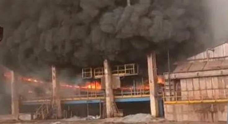 Fire Breaks Out at Bokaro Steel Plant (BSL), Two Slag Conveyor Belts Damaged
