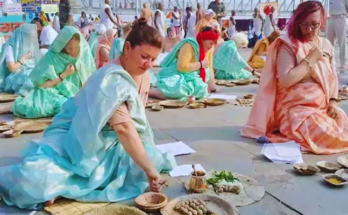 Faith Beyond Borders: Foreign Devotees Perform Pind Daan in Gaya as Pitru Paksha Mela Draws Over 21 Lakh Pilgrims