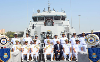 Indian Navy Inducts INS Mangrol to Counter Underwater Threats