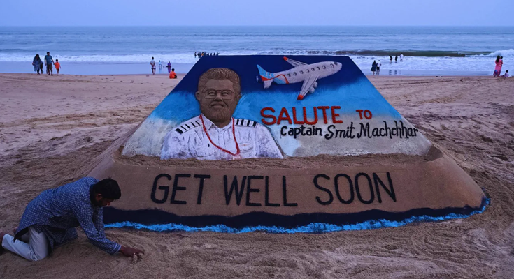 ‘Pilot Who Saved 174 Lives’ Smit Machchhar Airlifted to Abu Dhabi for Further Treatment