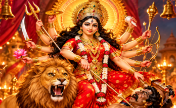 Navratri Begins with Great Devotion; Temples Echo with Chants of Maa Durga
