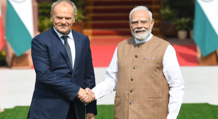 PM Modi, Donald Tusk Hold Talks in New Delhi on Defence, Trade and Strategic Partnership