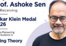 Indian Physicist Ashoke Sen Honoured with Prestigious Oskar Klein Medal for String Theory