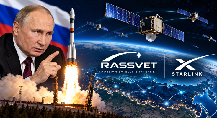 Rassvet: Russia Begins Building Its Own Starlink Rival