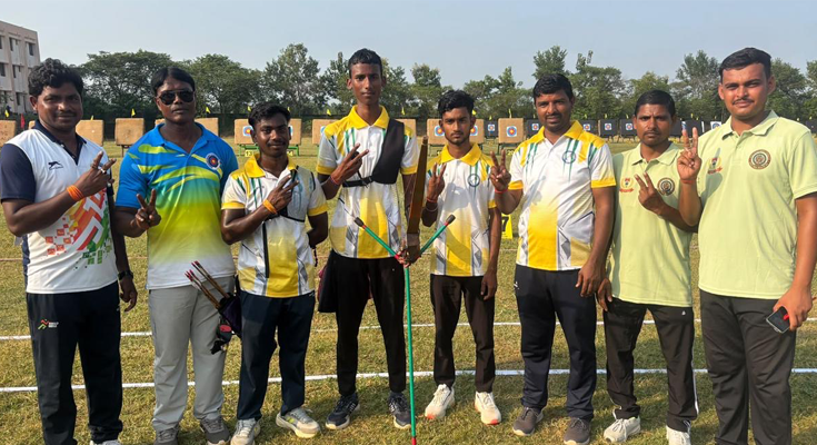 Vedanta ESL Archery Academy Bags Gold, Silver and Bronze in Jharkhand Championship