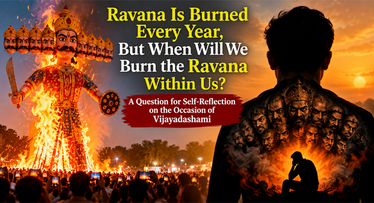 Ravana Is Burned Every Year, But When Will We Burn the Ravana Within Us?